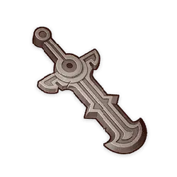 Silver Sword - decorative item - Free PNG