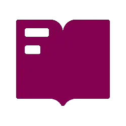 Purple Book Icon - knowledge - High Resolution PNG