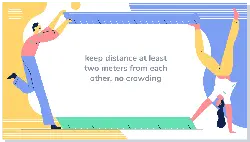 Keep Distance - social distance - Lossless PNG