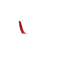 Red Crescent Moon - nature - High Resolution PNG