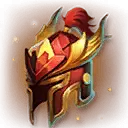 Dragon Helmet - red - High Resolution PNG