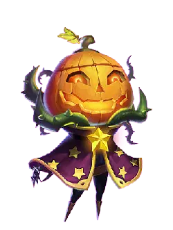 Pumpkin Wizard - hat - High Resolution PNG