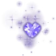 Heart Halo - stars - PNG