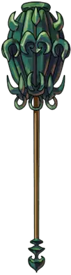 Dragon Staff - magic - staff - PNG