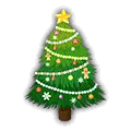 Christmas Tree - holiday decoration - No Watermark PNG