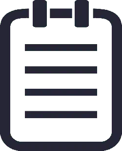 Notepad - notebook - Transparent Background PNG