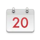 Calendar - hanging calendar - Lossless PNG