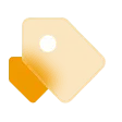 Orange Fish Icon - logo - High Resolution PNG