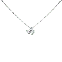 Diamond Necklace - jewellery - diamond - No Background PNG