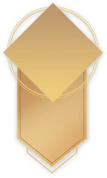 Gold Geometric Pattern - shape - No Background PNG