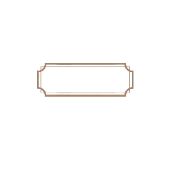 Brown Rectangle Frame - art - High Resolution PNG