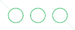 Green Circles - simple - PNG Images
