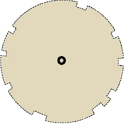 Gear Disc - rotation - Free Download PNG