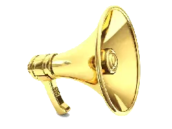 Megaphone - large mouthpiece - Free PNG