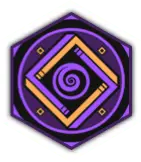 Spiral Geometric Pattern - purple - No Watermark PNG