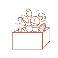 Fruit Box - line art - High Resolution PNG