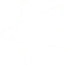 Star - white - shape - Transparent Background PNG