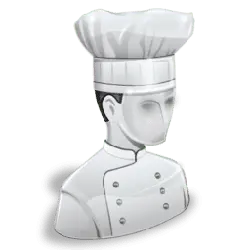 Chef Statue - hat - Transparent Layer PNG