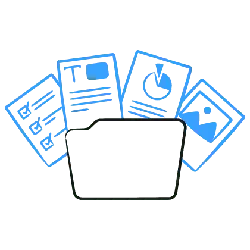 Folder and Files - data - Free PNG
