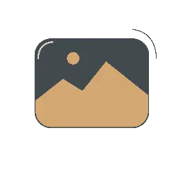 Mountain Sunset Icon - icon - PNG
