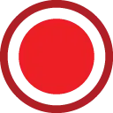 Red Circle - graphic - visual element - High Resolution PNG
