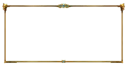 Gold Frame - simple - High Resolution PNG