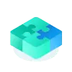 Puzzle Piece - interactive - learning - No Background PNG