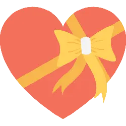 Heart-shaped Gift Box - gift - Designer Recommended PNG
