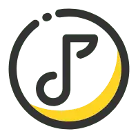 Moon Note - simple - Free PNG