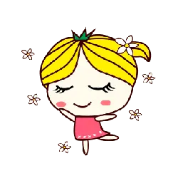 Smiling Girl - flowers - No Watermark PNG