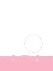 Pink Moon - nightsky - No Background PNG