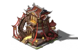 Eastern Architectural Style House - staircase - Transparent Layer PNG