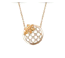 Flower Shape Pendant Necklace - jewellery - No Watermark PNG
