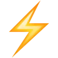 Lightning Bolt Symbol - symbol - High Quality PNG