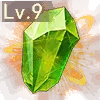 Green Crystal - magic - High Resolution PNG