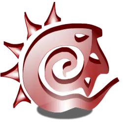 Red Sun - sun - Transparent Layer PNG