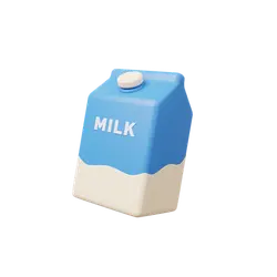 Milk Carton - Transparent Layer PNG