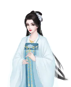 Ancient Chinese Woman - Transparent Background PNG - traditional clothing