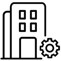 Office Setting - gear - Transparent Background PNG