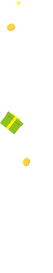 Christmas Gift Box - yellow - PNG Images