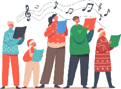 Choir Members - happiness - No Watermark PNG
