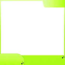 Green Folder - Transparent Background PNG