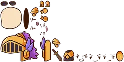 Broken Knight Helmet - helmet - Transparent Layer PNG