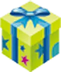 Gift Box - stars - PNG Images