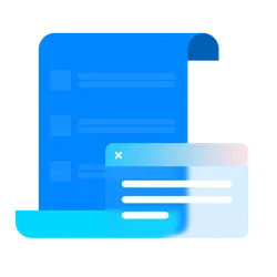 Blue File and Window Icon - icon - No Watermark PNG