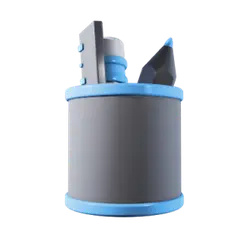 Stationery Holder - office - PNG