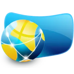 Globe - lines - yellow - No Background PNG