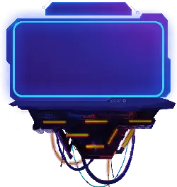 Futuristic Device - neon light - Free Download PNG