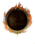 Flaming Planet - planet - No Background PNG