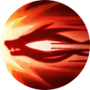 Flaming Dragon - mythology - No Watermark PNG